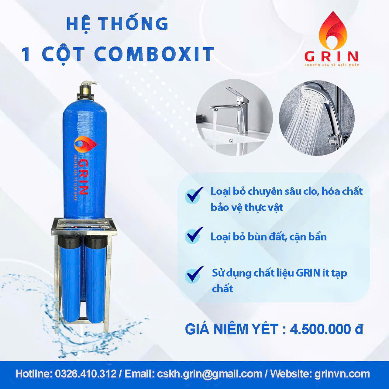 Hệ thống 1 cột Composite