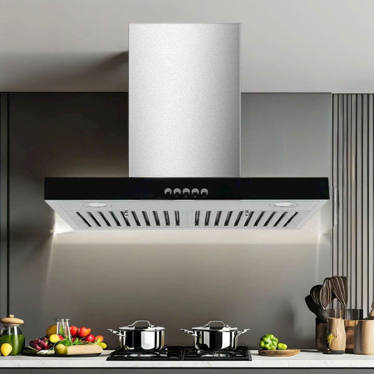 Máy hút mùi cơ kính phẳng - GR03